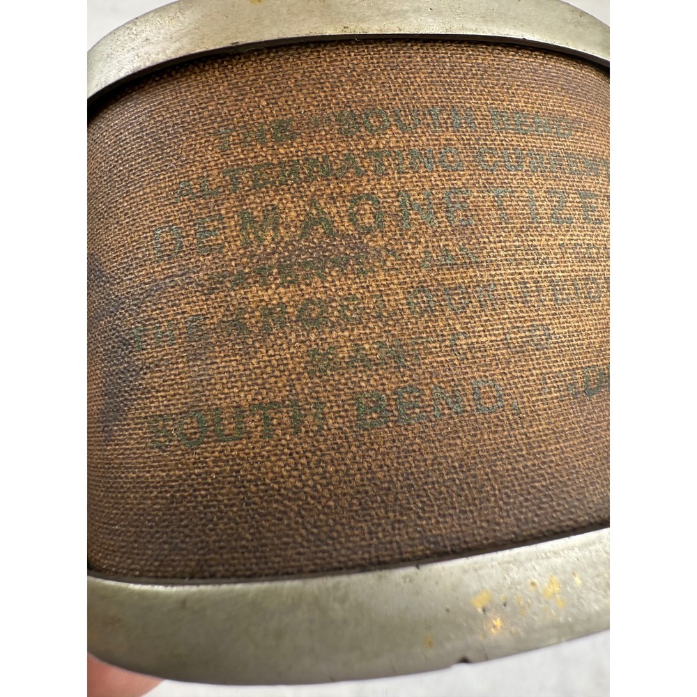 Antique South Bend Watch Co Alternating Current Demagnetizer Watchmaker Tool - Picture 5 of 8